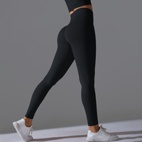 Shorts de cyclisme taille haute pour femme, pantalons de yoga sans couture, leggings de sport, leggings sculptants, pantalons d'entraînement de course