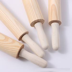 Meilleure vente Offre Spéciale Hemu nouilles bâton boulette peau rouleau mobile rouleau à pâtisserie en bois - Product Image 5