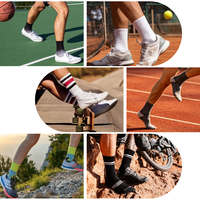 Chaussettes de course en coton de marque Design, unisexe, pour le sport, personnalisées, tricotage XY, vente en gros, chaussettes sur mesure