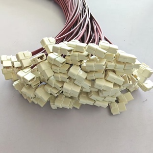 Sert Kılıflı Bayrak Şekilli Konnektör Kablo Demeti Naylon/PBT Kalaylı Bakır İletken 250/187 Elektronik İçin Terminal Özelleştirme - Product Image 1
