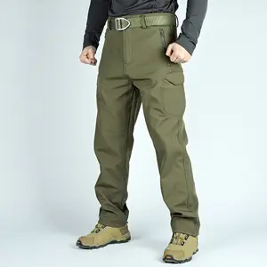 Impermeável Desgaste-Resistente Assalto Calças Homens Selvagens Sharkskin Tactical Calças Cargo Combat Bdu Calças