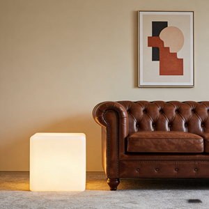 Individuelles Logo RGB LED Kabelloser Plastik Quadratischer Leuchtwürfel Moderner Mehrfarbiger Outdoor Hotel Küche Gastronomie Firmenveranstaltungen - Product Image 5