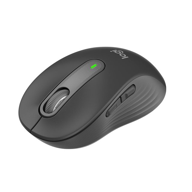 Logitech Signature M650 Wireless Mouse 2-Year Battery, Silent Clicks, Customizable Side Buttons