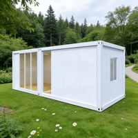 Maison conteneur préfabriquée de haute qualité à faible coût, isolation thermique, ignifuge, design moderne, maison modulaire portable pour hôtel, bureau