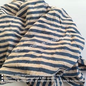 Trapos de Limpieza Industriales de Algodón 100% de 25 kg, Trapos de Camiseta de Colores para Limpieza de Talleres y Automóviles - Product Image 4