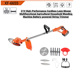 Cortadora de Césped Inalámbrica de Alto Rendimiento de 21V y Recortadora Multifuncional con Cuchilla Metálica, OEM, DIY, a Batería de 1.5AH, Certificación CE - Product Image 3