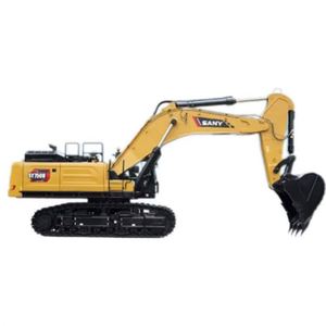 Excavatrice sur chenilles lourde de bonne qualité SY750H, fournie par une usine chinoise - Product Image 1