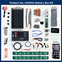 Boîtier de batterie solaire au lithium LiFePO4 48V 16S V19 JK BMS 280 DIY Kit LF280K V3 V2 280Ah 340Ah 314Ah pour la Pologne