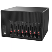 Serveur NAS BKHD Q670 6 baies 8 baies Intel 12e 13e 14e génération DDR5 4 x 2.5G 8 SATA M2 NVMe