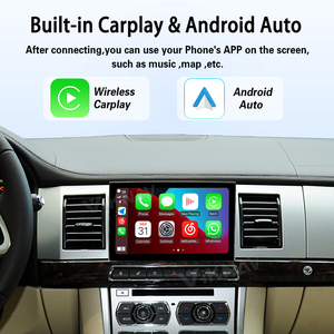 <span class=keywords><strong>Autoradio</strong></span> Android Viknav 8 pouces avec écran tactile, mise à niveau pour Jaguar XF 2011-2015, CarPlay sans fil, Android Auto, navigation GPS, lecteur multimédia - Product Image 4