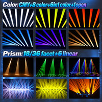 Projecteur laser à tête mobile IP66 étanche CMY BSW Beam Wash Spot 3-en-1