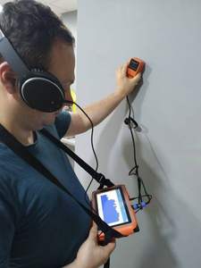 주거용 물 손상에 대한 저렴한 PQWT L30 누수 감지기 욕실 슬래브 주방 누출 지상 벽 파이프 - Product Image 3