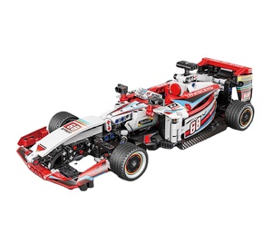 Bloques de construcción para niños, juguete de ladrillos para armar coche de carreras, serie <span class=keywords><strong>F1</strong></span>, ideal para regalo, código 2023, compatible con 607 piezas - Product Image 1