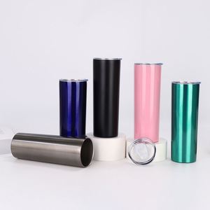 Stainless Steel <b>Double</b> <b>Wall</b> Tumblers Blank Sublimation Skinny Cup, Slim Vacuum Travel Tumbler - Product Image 3