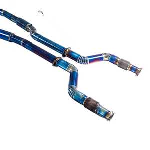 Système d'échappement Catback en alliage de titane avec soupape, compatible OEM pour Infiniti Q50, Q50S, Q60, Q60S, Q70 3.0T 3.7L - Product Image 4