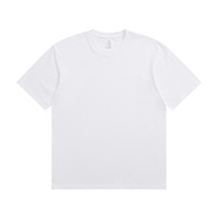 T-shirts Homme en Coton Épais 270 g/m² 100% Coton Éponge, 33 Couleurs, Col Rond, Couleur Unie, Respirant, Streetwear, Logo Personnalisé, Vente en Gros