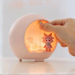 2024 dễ thương hương liệu đầy màu sắc <span class=keywords><strong>LED</strong></span> ánh sáng không khí độ ẩm tinh dầu chuyên nghiệp hương thơm khuyếch tán cho trẻ em trẻ em - Product Image 1