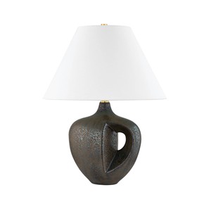 Silver Teardrop Modern Classic Table Lamp | Timeless Elegance for Hotel Guest Room & Living Area - Product Image 4