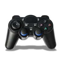 Control Inalámbrico 2.4G para Gamepad con Motor de Vibración y Convertidor OTG para Tablet, Smart TV Box
