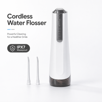 Irrigador bucal recargable IPX7 profesional, hilo dental impermeable, dispositivo de limpieza de dientes de mano, OEM ODM
