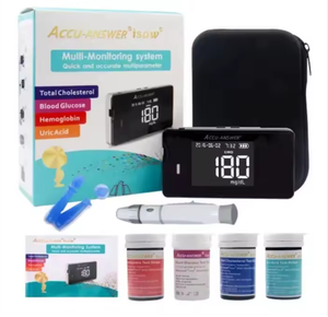 Kit Misuratore 4-in-1 ACCU ANSWER ISAW per Emoglobina, Colesterolo, Acido Urico e Glucosio, Include Strisce Reattive, Lancette e <span class=keywords><strong>Penna</strong></span> - Product Image 6
