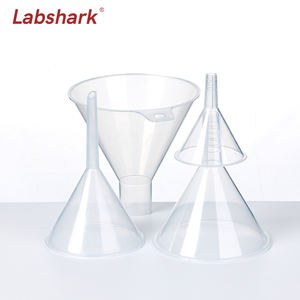 Produsen Lab corong plastik corong sekali pakai tebal leher panjang corong segitiga runcing - Product Image 1