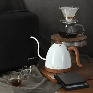 Appareils ménagers de haute qualité 600ml acier inoxydable café thé eau bouilloires électriques