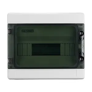 HA-12 12 ways Waterproof Clear Cover Illumination Systems Junction Box Electrical Distribution Box