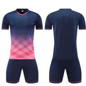 Abbigliamento sportivo estivo a maniche corte comodo dei grossisti professionisti ad asciugatura rapida per allenamento di calcio con stampa numero - Product Image 6