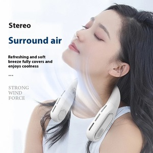 Ventilador de Cuello con Gran Potencia de Viento y Batería de Larga Duración, Pantalla Dual - Product Image 3