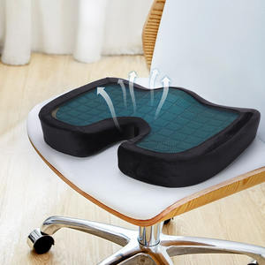 شعار مخصص لمكافحة Sciatica Contoured <span class=keywords><strong>Memory</strong></span> ، فوط فندقية من أجل محاذاة عمال المكاتب قابلة للتخصيص - Product Image 1