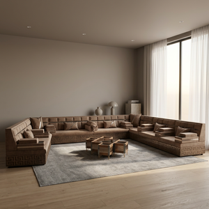 New Model Solid Pattern Full <b>Light</b> Shading Cloth Material Living Room <b>Curtains</b> - Product Image 3