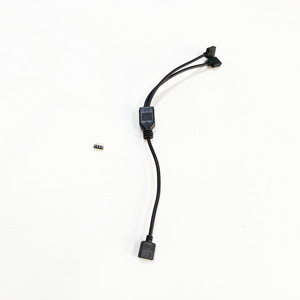 ARGBコントローラ30cmスプリッターエクステンションケーブル1 ~ 2 5V ARGBデバイス用ファンライトストリップ - Product Image 6
