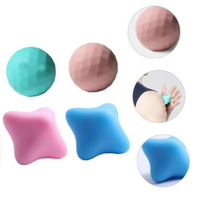 Cône de massage en silicone, appareil de relaxation triangulaire, boule de libération musculaire psoas, appareil de yoga pour la colonne thoracique, le dos, le cou, la scapule, le pied