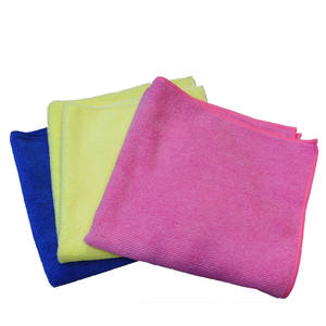 Çok amaçlı mikrofiber temizlik havlusu bez yüksek emici çözgü örgü kumaş mikrofiber havlu - Product Image 4