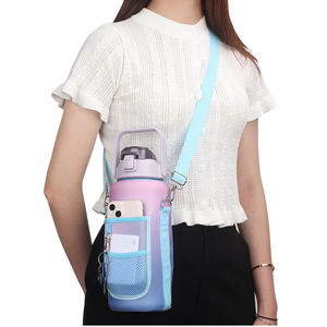 Botella de <span class=keywords><strong>Agua</strong></span> Deportiva Motivacional <span class=keywords><strong>para</strong></span> Bebés, Ecológica, Vacía, de 2 Litros, con Correa, Brillante, de Acero Inoxidable y Cobre Puro - Product Image 1