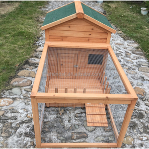 SDR025 Hot Sale Removable Wooden <b>Pet</b> House Animal Rabbit Hutch Outdoor Hideout - Product Image 4