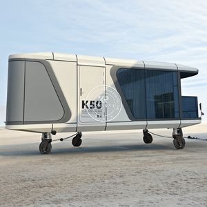 Maison préfabriquée en acier de haute qualité, moderne, modulaire, mobile, en forme de capsule spatiale, imperméable, 2025 - Product Image 6