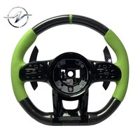 Volant sportif perforé léger en fibre de carbone forgée à 3 branches de la marque YZ, 100 % testé pour la Classe C C63