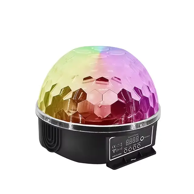 Luce Led effetto sfera di cristallo magico fabbricazione 20W RGB 3 in1 DJ proiettore luce DMX 512 Disco Auto da palcoscenico