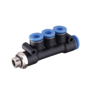 Conectores Neumáticos de Cinco Vías con Rosca Reductora, Accesorios para Fábricas de Hormigas, Conectores Métricos Tipo G - Product Image 2