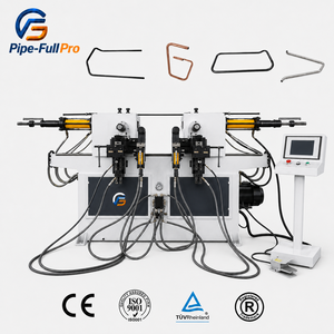 Industrial Double Head Hydraulic <b>Pipe</b> Bender for Iron Security Fences High Durability Bending Machine for Perimeter Fencing - Product Image 1