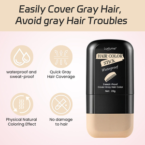 Peigne à coloration capillaire portable pour couvrir les <span class=keywords><strong>cheveux</strong></span> <span class=keywords><strong>gris</strong></span>, peigne à coloration 2-en-1 - Product Image 5