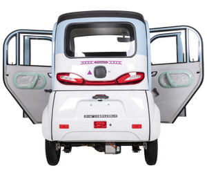 Mini-voiture FGQ avec tricycle entièrement fermé, quatre portes ouvrables, trois roues, pour passagers adultes, voiture à trois roues Tango - Product Image 6