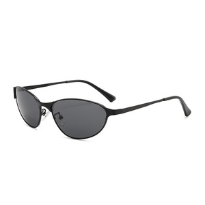 XUEDIAO Prix de Gros Lunettes de Soleil Street <span class=keywords><strong>Snap</strong></span> Rétro Américain Métal Cat Eye Unisexe Verres Miroir Sans Monture Protection UV <span class=keywords><strong>PC</strong></span> Tendance - Product Image 6