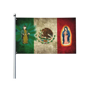 3x5 pies Nuestra Señora Virgen De Guadalupe Bandera Mexicana Americana - Product Image 2