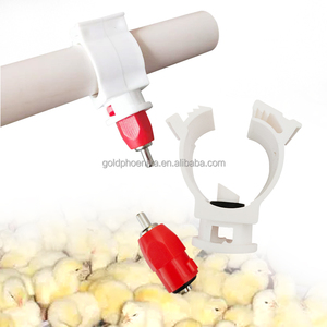 YYC Buveur de mamelon automatique Poulet de chair Mangeoire à eau <span class=keywords><strong>Abreuvoir</strong></span> de mamelon de volaille pour ferme de poulet - Product Image 5
