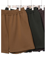 Shorts de survêtement en molleton épais 420 g/m² en coton et polyester, style streetwear, personnalisables, pour la course, en tissu French Terry, vente en gros