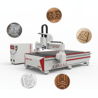 Router CNC Industrial de 3 Ejes con Husillo Único y Motor Servo AC para Corte de MDF y Fabricación de Gabinetes