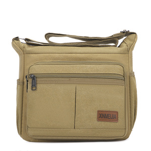 Offre Spéciale – Sacs Bandoulière Homme Multifonctionnels en Toile Noire Tendance pour Affaires - Product Image 3